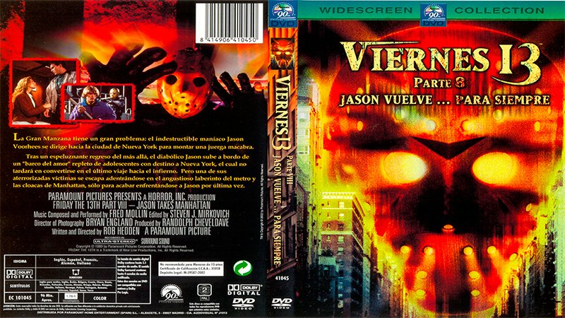 Viernes 13 Parte 8 Jason Vuelve Para Siempre 1989